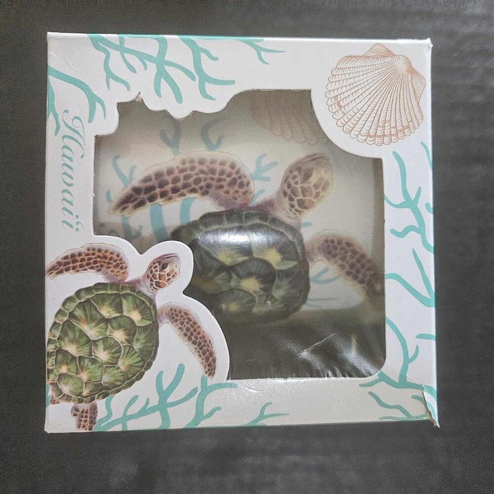 CIB Hawaiian Sea Turtle Theme Ceramic Coffee Mug New in Box